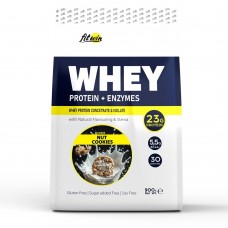FitWin Whey Protein + Enzymes, 900 грам - Горіхове печиво FitWin Whey Protein + Enzymes, 900 грам - Горіхове печиво