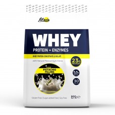FitWin Whey Protein + Enzymes, 900 грамм - Фисташка FitWin Whey Protein + Enzymes, 900 грамм - Фисташка