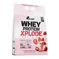 Olimp Sport Nutrition Whey Protein Xplode, 2.25 кг - Клубника Olimp Sport Nutrition Whey Protein Xplode, 2.25 кг - Клубника