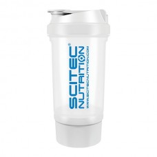 Scitec Nutrition Shaker 500 мл 2-х компонентный, White Scitec Nutrition Shaker 500 мл 2-х компонентный, White