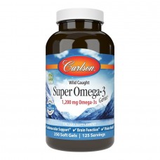 Carlson Labs Super Omega-3 Gems 1200 mg, 250 капсул