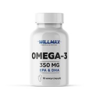 Willmax Omega-3 350 mg, 90 капсул Willmax Omega-3 350 mg, 90 капсул