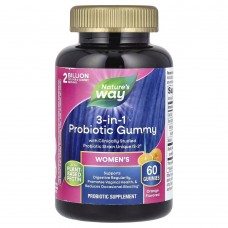 Nature's Way Probiotic Women's 3в1, 60 желеек Nature's Way Probiotic Women's 3в1, 60 желеек