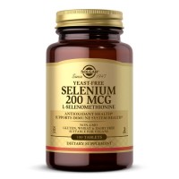 Solgar Selenium 200 mcg Yeast-Free, 100 таблеток Solgar Selenium 200 mcg Yeast-Free, 100 таблеток