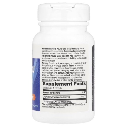 Nature's Way Youthful You DHEA 5 mg, 60 вегакапсул CN16460 Nature's Way Nature's Way Youthful You DHEA 5 mg, 60 вегакапсул CN16460 Nature's Way