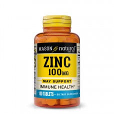 Mason Natural Zinc 100 mg, 100 таблеток Mason Natural Zinc 100 mg, 100 таблеток