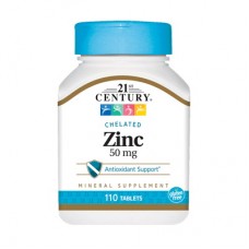21st Century Zinc 50 mg, 110 таблеток