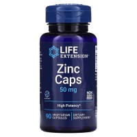 Life Extension Zinc 50 mg, 90 вегакапсул Life Extension Zinc 50 mg, 90 вегакапсул