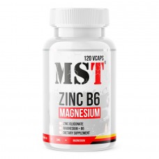 MST Nutrition Zinc B6 Magnesium, 120 вегакапсул MST Nutrition Zinc B6 Magnesium, 120 вегакапсул