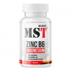MST Nutrition Zinc B6 Magnesium, 60 вегакапсул MST Nutrition Zinc B6 Magnesium, 60 вегакапсул