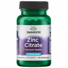 Swanson Zinc Citrate 30 mg, 60 капсул Swanson Zinc Citrate 30 mg, 60 капсул