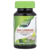 Nature's Way Zinc Lozenges, 60 пастилок Nature's Way Zinc Lozenges, 60 пастилок