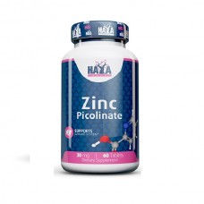 Haya Labs Zinc Picolinate 30 mg, 60 таблеток Haya Labs Zinc Picolinate 30 mg, 60 таблеток