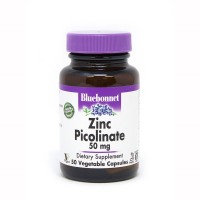 Bluebonnet Nutrition Zinc Picolinate 50 mg, 50 вегакапсул Bluebonnet Nutrition Zinc Picolinate 50 mg, 50 вегакапсул