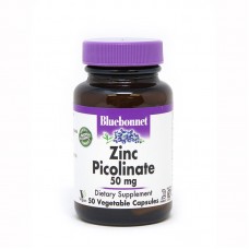 Bluebonnet Nutrition Zinc Picolinate 50 mg, 50 вегакапсул Bluebonnet Nutrition Zinc Picolinate 50 mg, 50 вегакапсул