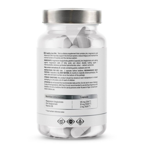 Sport Generation Healthy Line ZMA, 90 капсул CN20163-1 Sport Generation Sport Generation Healthy Line ZMA, 90 капсул CN20163-1 Sport Generation
