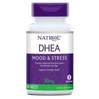 Стимулятор тестостерона Natrol DHEA 50mg, 60 таблеток