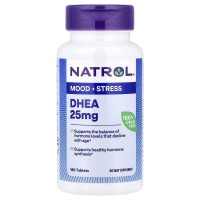 Стимулятор тестостерона Natrol DHEA 25mg, 180 таблеток Стимулятор тестостерона Natrol DHEA 25mg, 180 таблеток