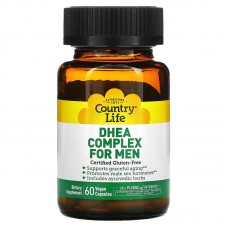 Country Life DHEA Complex for Men, 60 вегакапсул Country Life DHEA Complex for Men, 60 вегакапсул