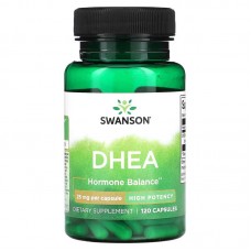 Стимулятор тестостерона Swanson DHEA 25 mg, 120 капсул