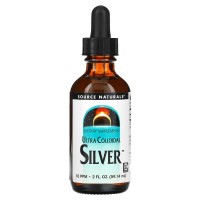 Витамины и минералы Source Naturals Ultra Colloidal Silver, 59 мл Витамины и минералы Source Naturals Ultra Colloidal Silver, 59 мл