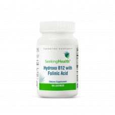 Вітамін В9, В12 Seeking Health Hydroxo B12 With Folinic Acid, 60 пастилок для підтримки нервової системи Вітамін В9, В12 Seeking Health Hydroxo B12 With Folinic Acid, 60 пастилок для підтримки нервової системи