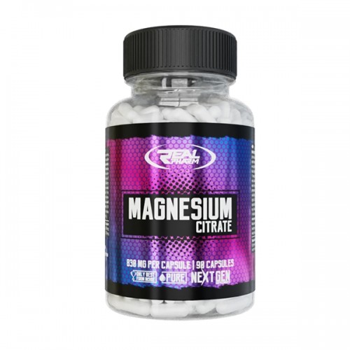 Витамины и минералы Real Pharm Magnesium Citrate 830 mg, 90 капсул CN16841 Real Pharm
