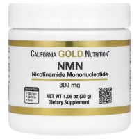 Никотинамид мононуклеотид California Gold Nutrition NMN Powder, 30 грамм для поддержки здоровой функции митохондрий Никотинамид мононуклеотид California Gold Nutrition NMN Powder, 30 грамм для поддержки здоровой функции митохондрий