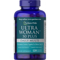Puritan's Pride Ultra Woman 50 Plus, 120 каплет Puritan's Pride Ultra Woman 50 Plus, 120 каплет