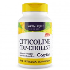 Витамины и минералы Healthy Origins Citicoline CDP-Choline 250 mg, 60 вегакапсул Витамины и минералы Healthy Origins Citicoline CDP-Choline 250 mg, 60 вегакапсул