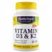 Healthy Origins Витамины и минералы Healthy Origins Vitamin D3 & K2, 60 капсул CN13718 