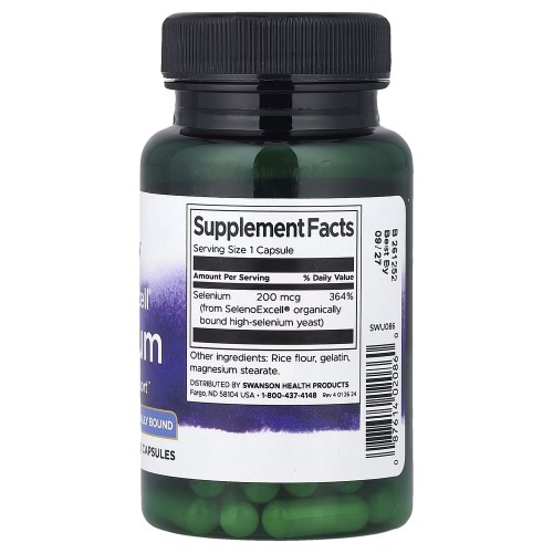 Swanson SelenoExcell 200 mg, 60 капсул CN16900 Swanson Swanson SelenoExcell 200 mg, 60 капсул CN16900 Swanson