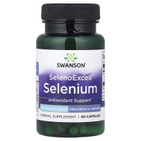 Swanson SelenoExcell 200 mg, 60 капсул Swanson SelenoExcell 200 mg, 60 капсул
