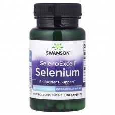 Swanson SelenoExcell 200 mg, 60 капсул Swanson SelenoExcell 200 mg, 60 капсул