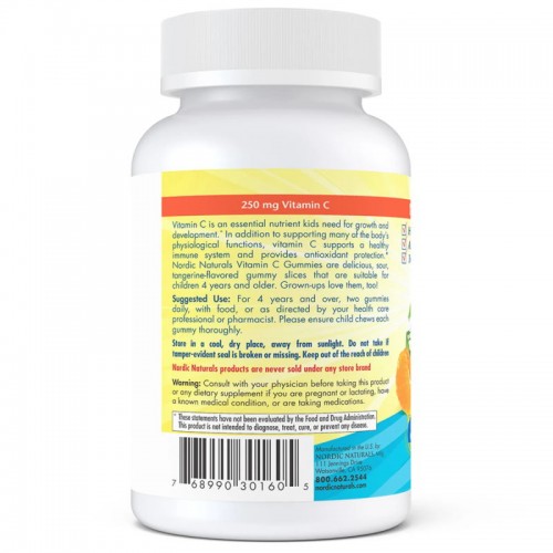 Nordic Naturals Nordic Naturals Vitamin C, 60 желеек CN6935 Nordic Naturals Nordic Naturals Vitamin C, 60 желеек CN6935