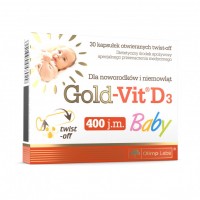 Olimp Sport Nutrition Gold-Vit D3 Baby, 30 капсул