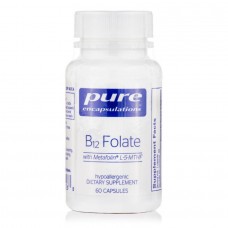 Pure Encapsulations B12 Folate, 60 капсул Pure Encapsulations B12 Folate, 60 капсул