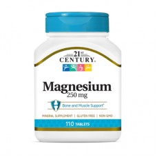 21st Century Magnesium 250 mg, 110 таблеток