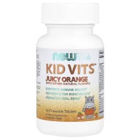 NOW Kids Kid Vits, 60 жувальних таблеток - Апельсин NOW Kids Kid Vits, 60 жувальних таблеток - Апельсин