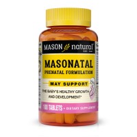 Витамины и минералы Mason Natural Masonatal Prenatal Formulation, 100 таблеток Витамины и минералы Mason Natural Masonatal Prenatal Formulation, 100 таблеток
