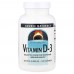 Витамины и минералы Source Naturals Vitamin D3 5000 IU, 240 капсул CN16892 