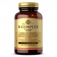 Solgar B-Complex 100, 50 вегакапсул Solgar B-Complex 100, 50 вегакапсул