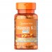 Витамины и минералы Puritan's Pride Vitamin K-2 (MenaQ7) 100 mcg, 30 капсул CN13152 