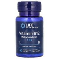 Life Extension Vitamin B12 1 mg, 60 пастилок Life Extension Vitamin B12 1 mg, 60 пастилок