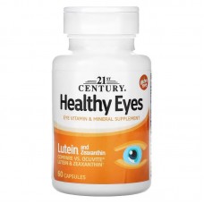 Витамины и минералы 21st Century Healthy Eyes Lutein & Zeaxanthin, 60 капсул