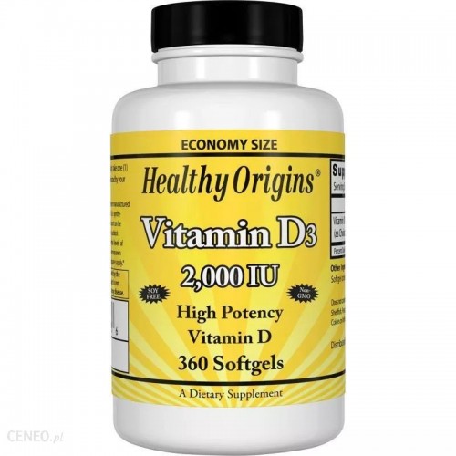 Healthy Origins Витамины и минералы Healthy Origins Vitamin D3 2000 IU, 360 капсул CN6179 Healthy Origins Витамины и минералы Healthy Origins Vitamin D3 2000 IU, 360 капсул CN6179