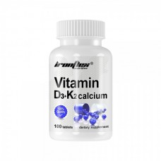 Витамины и минералы IronFlex Vitamin D3 + K2 Calcium, 100 таблеток Витамины и минералы IronFlex Vitamin D3 + K2 Calcium, 100 таблеток