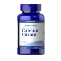 Puritan's Pride Calcium Citrate 200 mg, 200 каплет Puritan's Pride Calcium Citrate 200 mg, 200 каплет