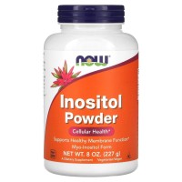 Витамины и минералы NOW Inositol Powder, 227 грамм Витамины и минералы NOW Inositol Powder, 227 грамм