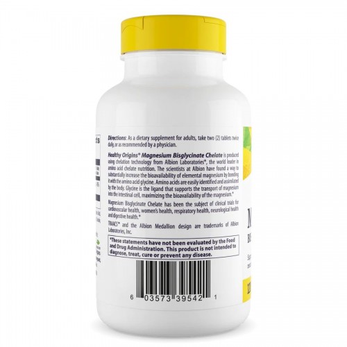 Витамины и минералы Healthy Origins Magnesium Bisglycinate Chelate, 120 таблеток CN13717 Healthy Origins Витамины и минералы Healthy Origins Magnesium Bisglycinate Chelate, 120 таблеток CN13717 Healthy Origins